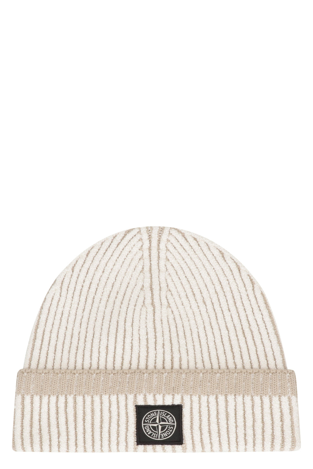 STONE ISLAND Ribbed Knit Hat - Men&