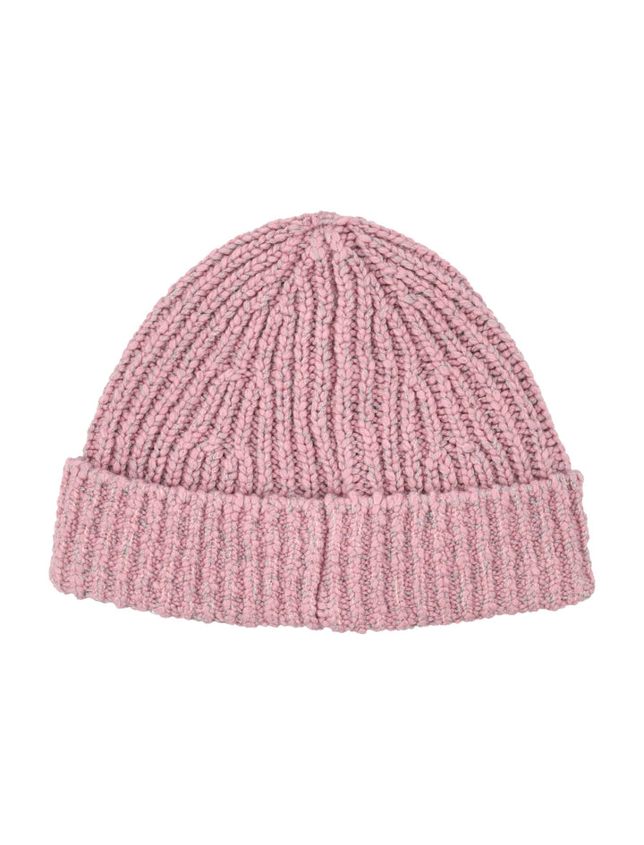STONE ISLAND Mouliné Wool Beanie with Compass Logo