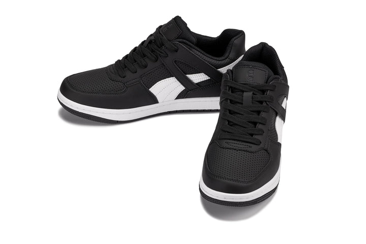 CALTO - S2530 - 2.2 Inches Taller (Black/White) - Contemporary Casual Sneaker