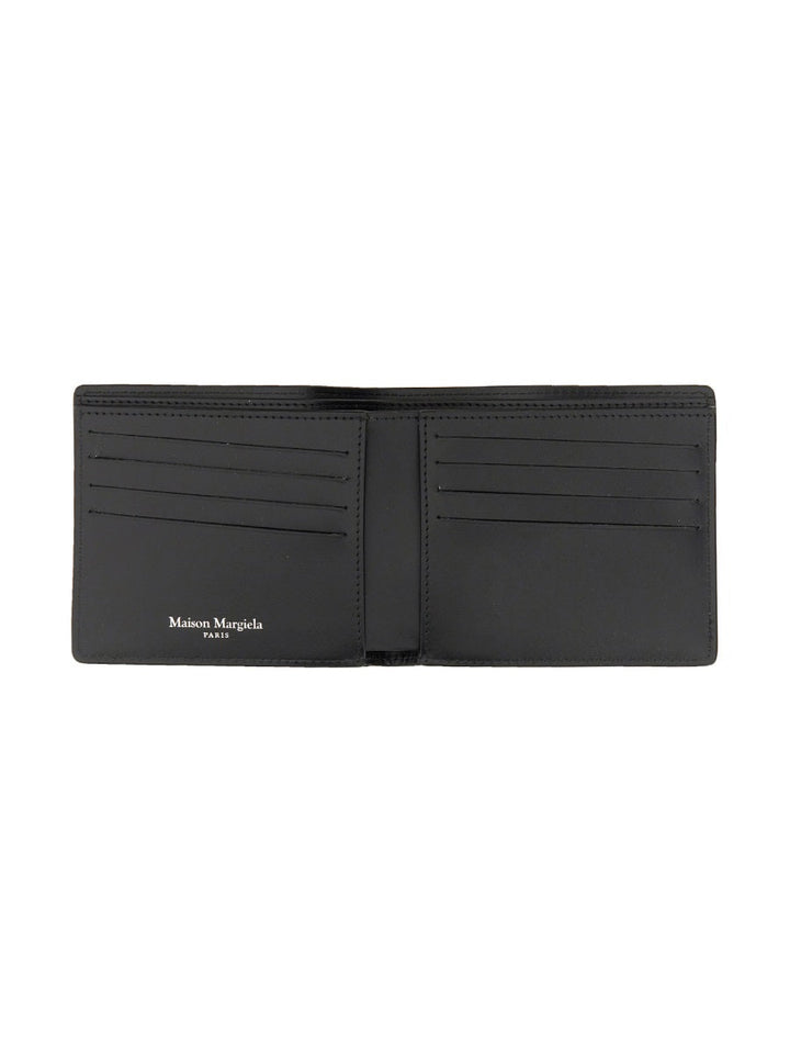 MAISON MARGIELA Mini Bifold Wallet with Four Stitches