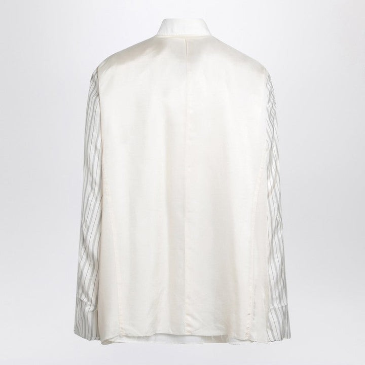 Maison Margiela Reversible Shirt Anonymity Of The Lining In Écru Men
