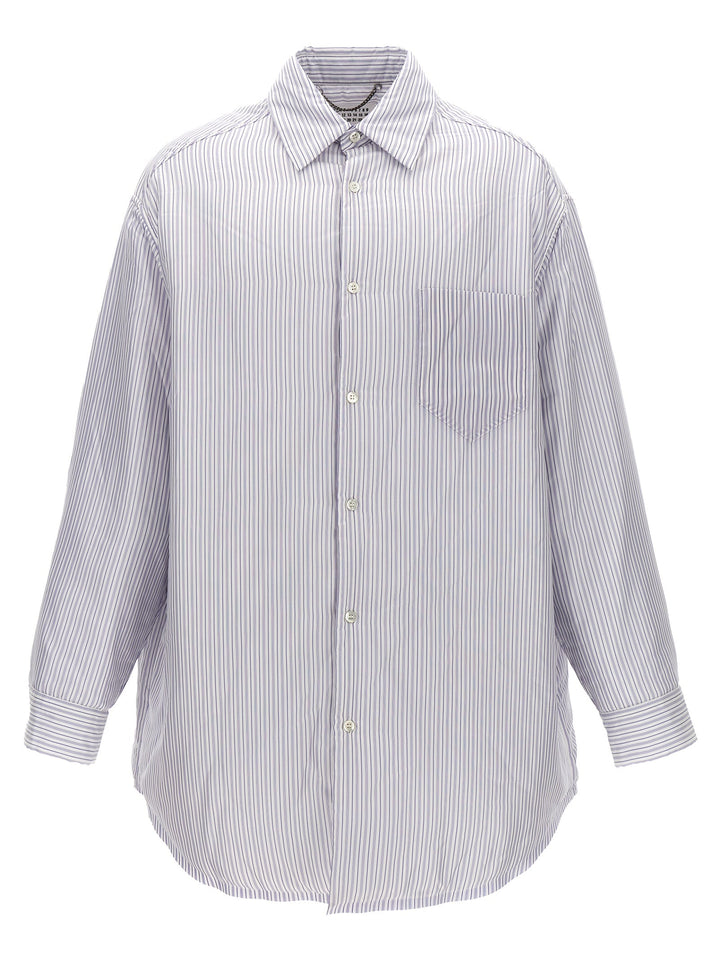Maison Margiela Men Striped Shirt Jacket