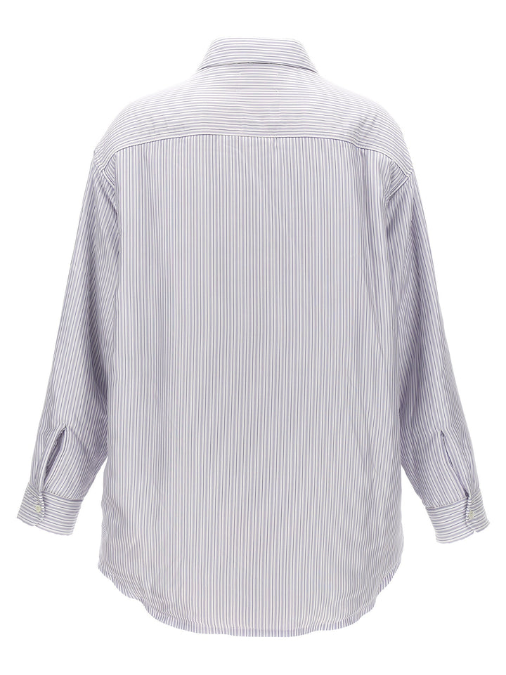 Maison Margiela Men Striped Shirt Jacket