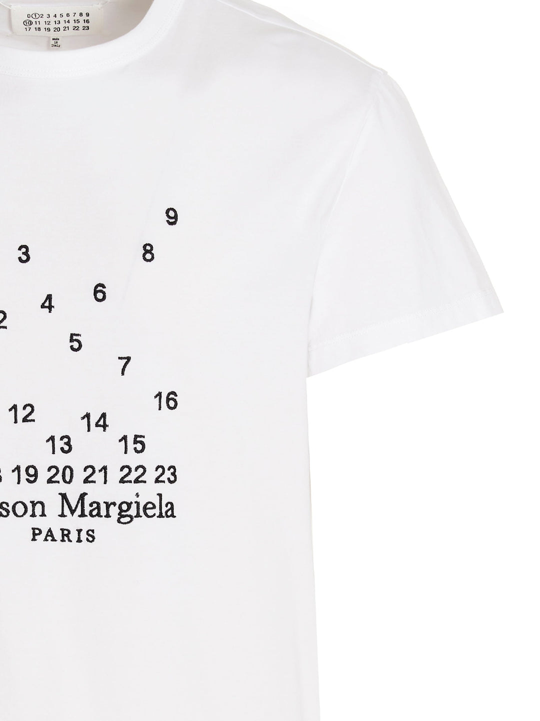 Maison Margiela Men Logo Embroidery T-Shirt
