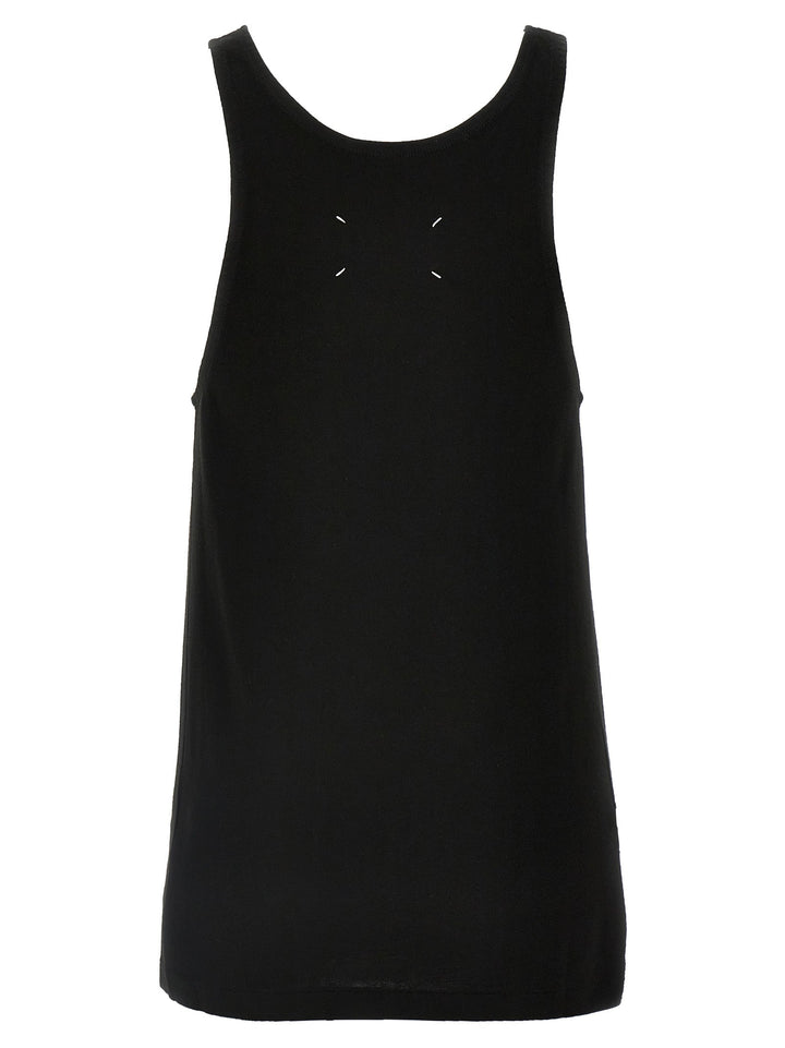 Maison Margiela Women Logo Tank Top