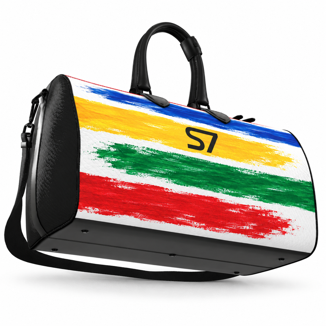 S7 Color Study | Abstract Brushstroke Duffle Bag