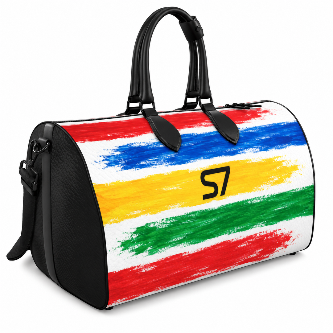 S7 Color Study | Abstract Brushstroke Duffle Bag