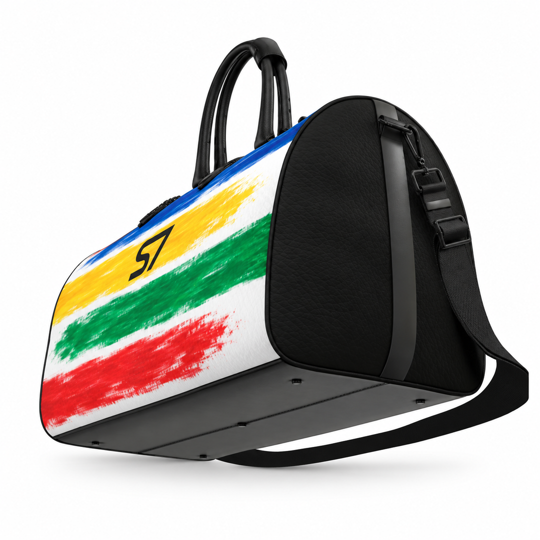 S7 Color Study | Abstract Brushstroke Duffle Bag