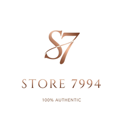 Logo of Store 7994 with a gold 'S' and text on a white background
