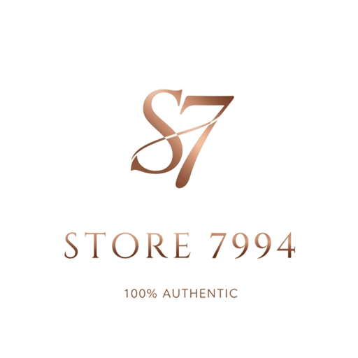 Logo of Store 7994 with a gold 'S' and text on a white background
