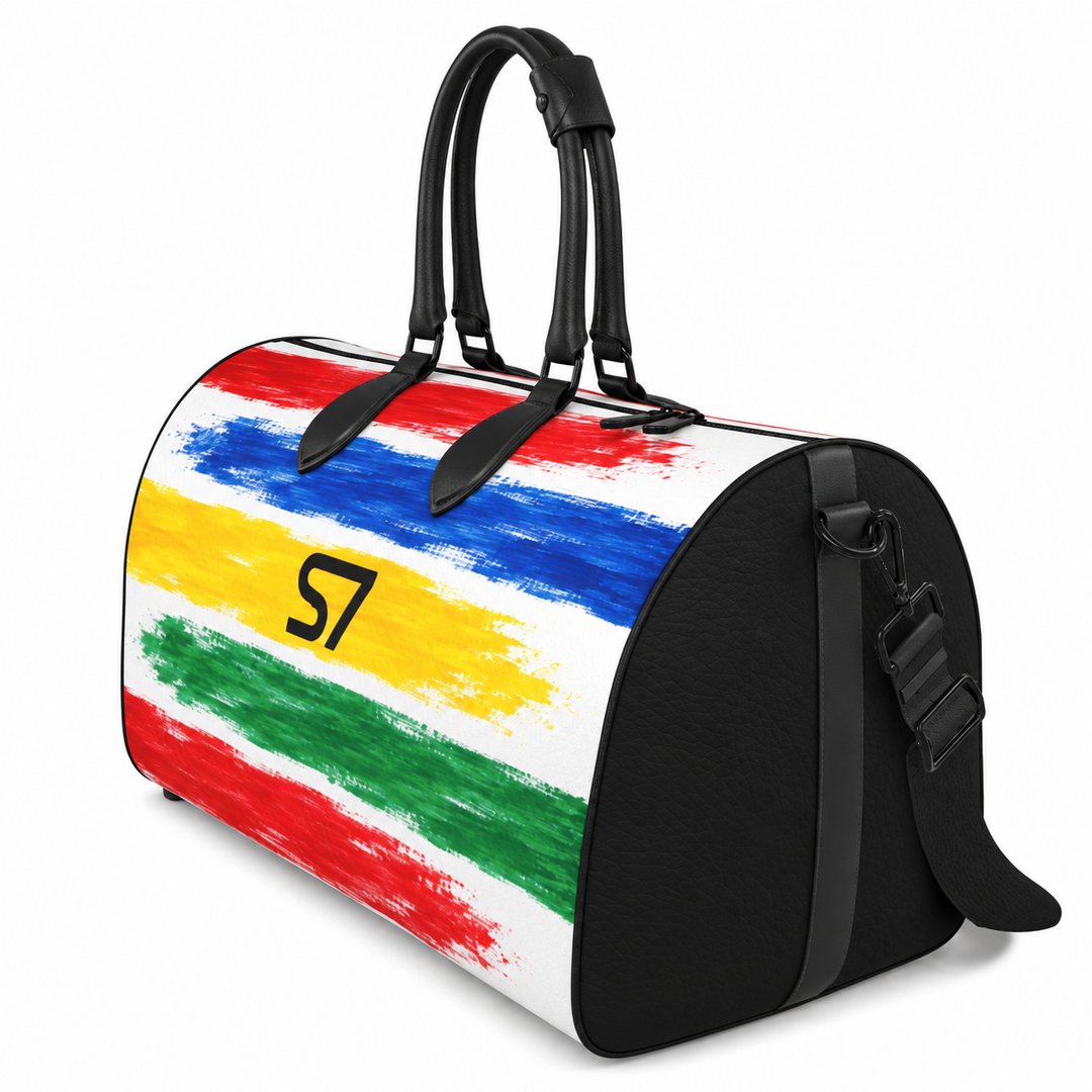 S7 Color Study | Abstract Brushstroke Duffle Bag