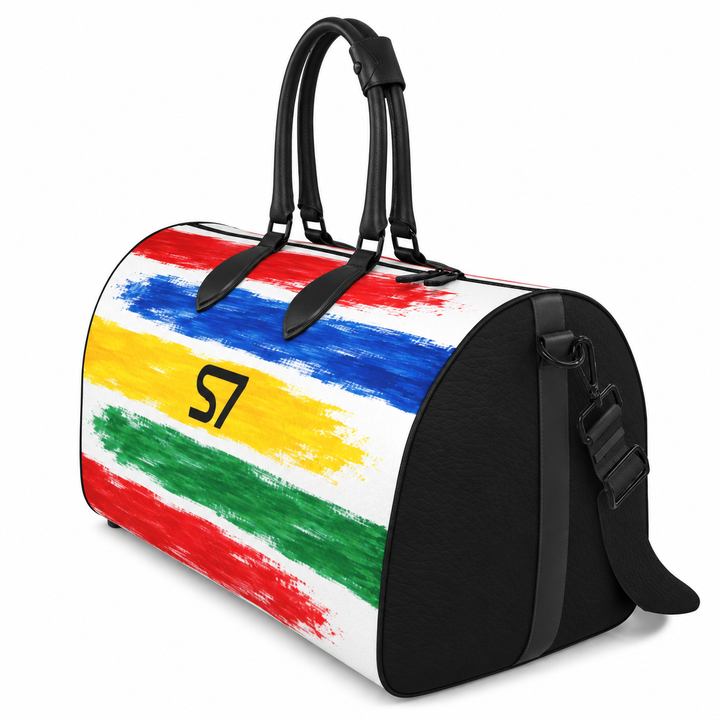 S7 Color Study | Abstract Brushstroke Duffle Bag