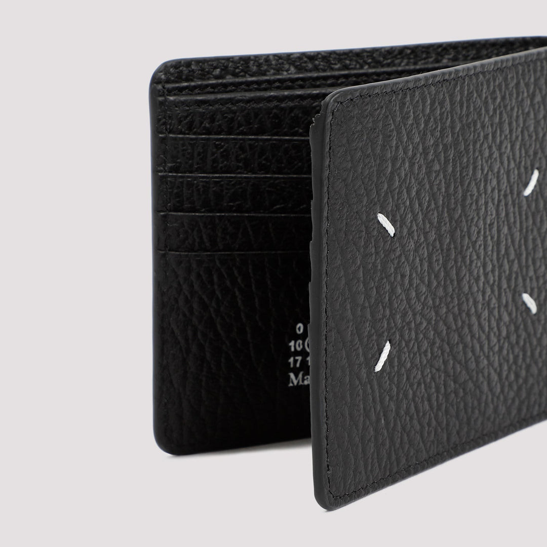 MAISON MARGIELA Mini Bi-Fold Wallet 9.5x11x1 cm