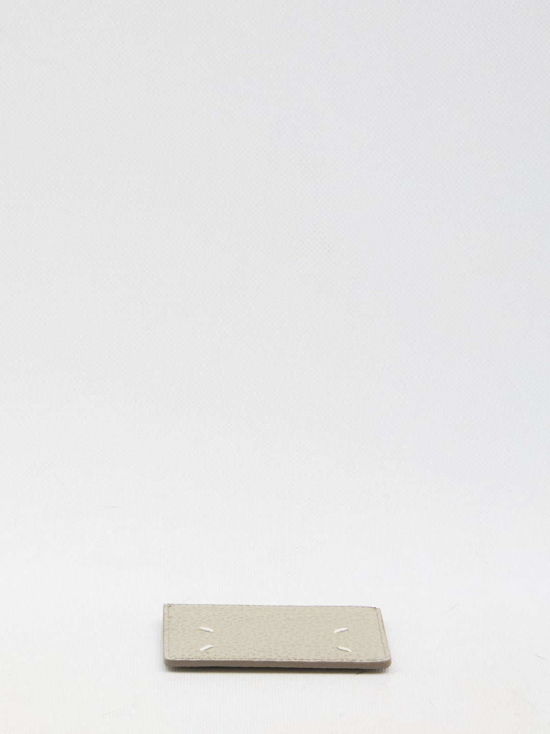 MAISON MARGIELA Grained Leather Mini Cardholder with Four Seams
