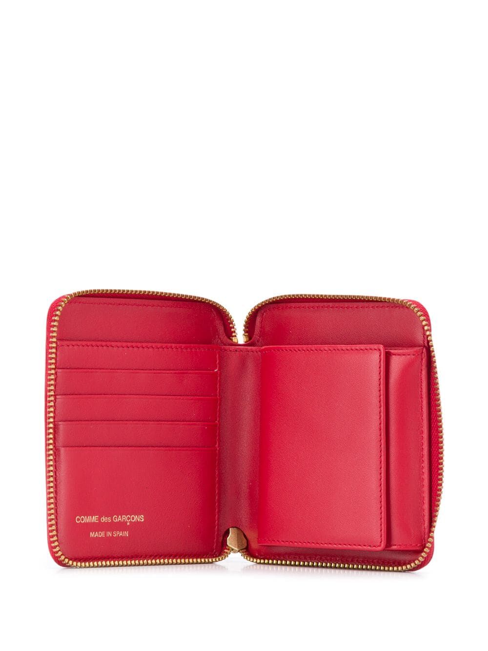 COMME DES GARÇONS WALLET Mini Dot Leather Wallet