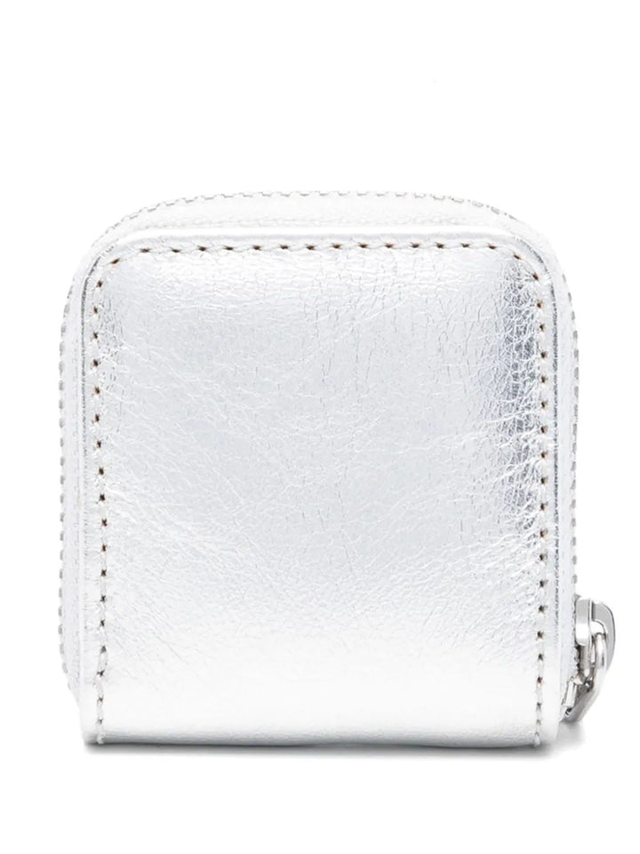 COMME DES GARÇONS PLAY Mini Wallet with Gold Line Detail