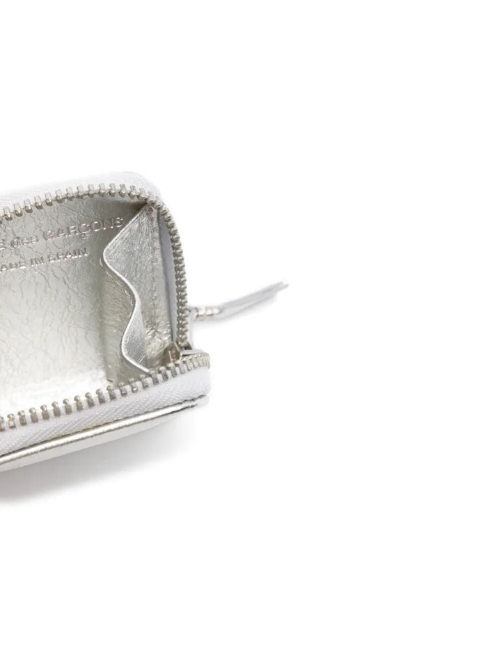 COMME DES GARÇONS PLAY Mini Wallet with Gold Line Detail