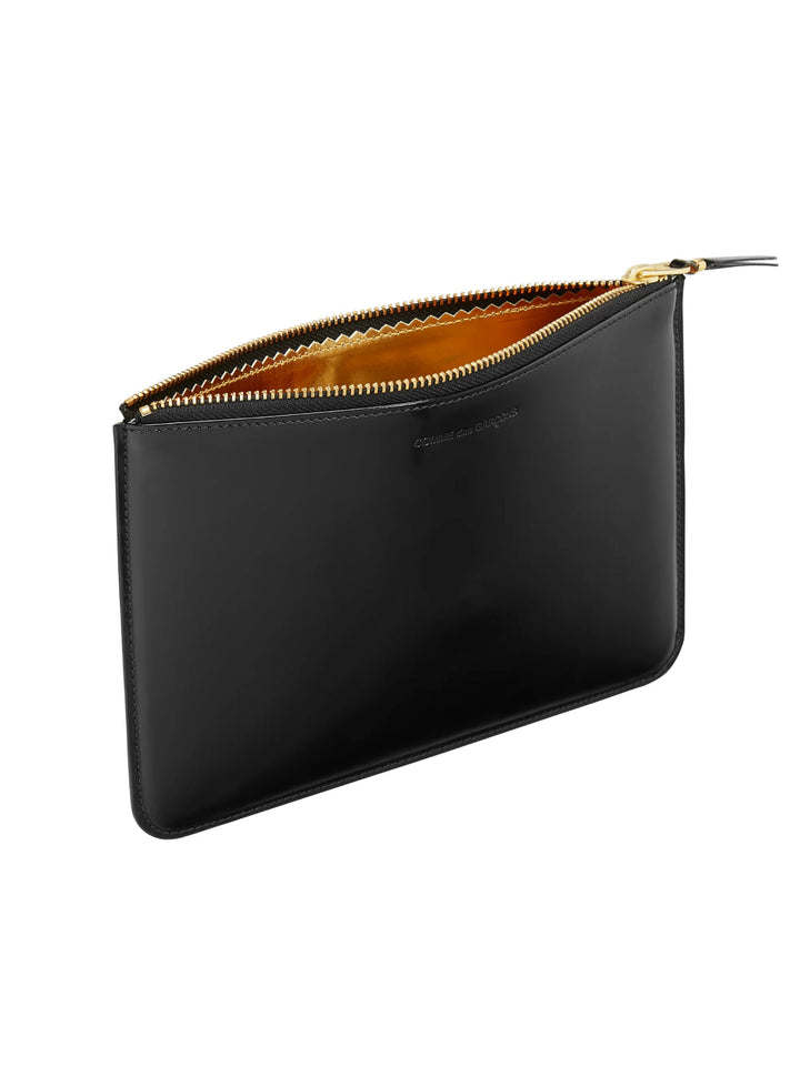 COMME DES GARÇONS Mini Logo Zip Pouch Handbag Wallet - SS25