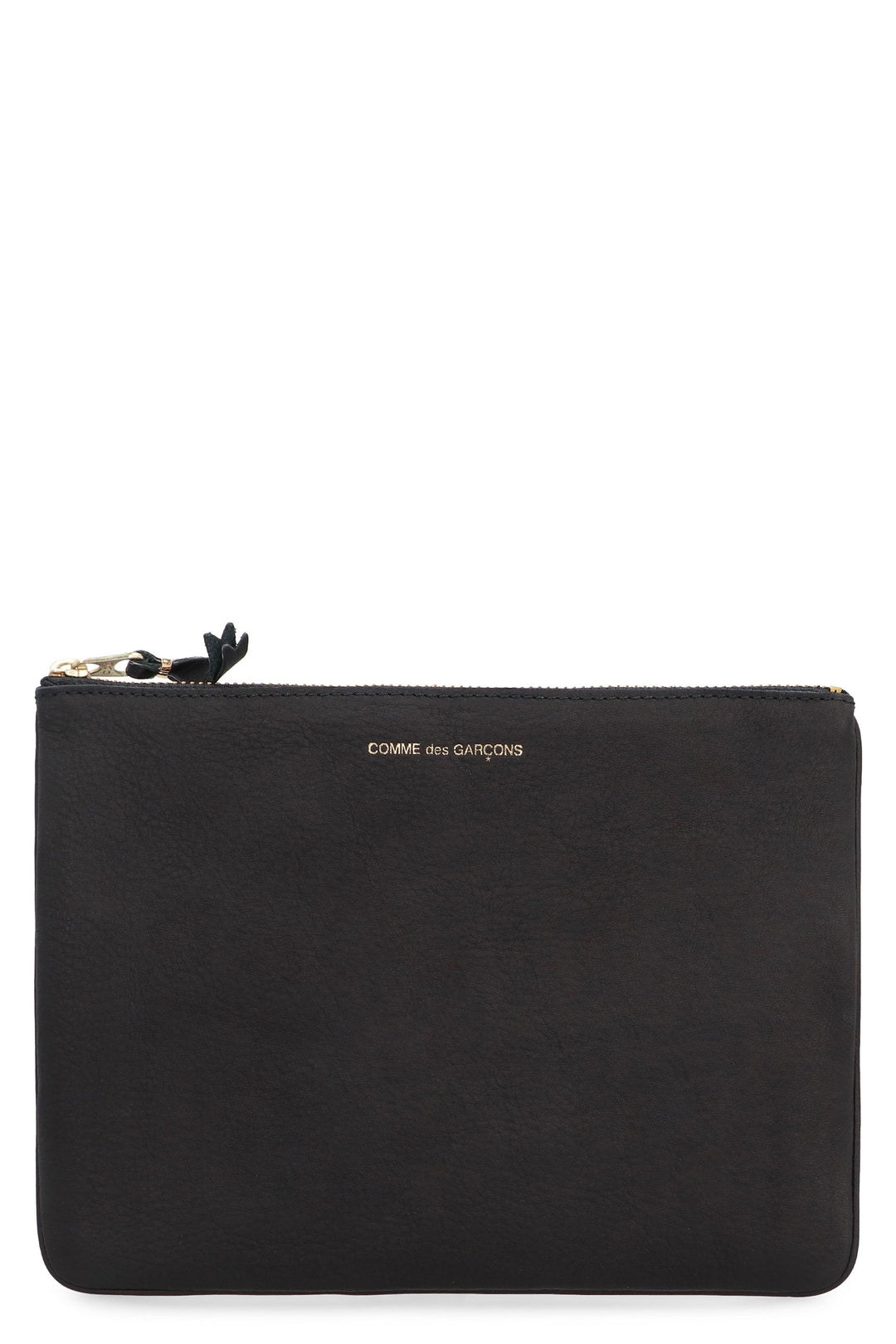 COMME DES GARÇONS WALLET Textured Leather Mini Pouch Handbag