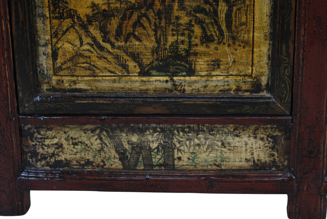 Later 19 Century 95" Long Mongolia Sideboard