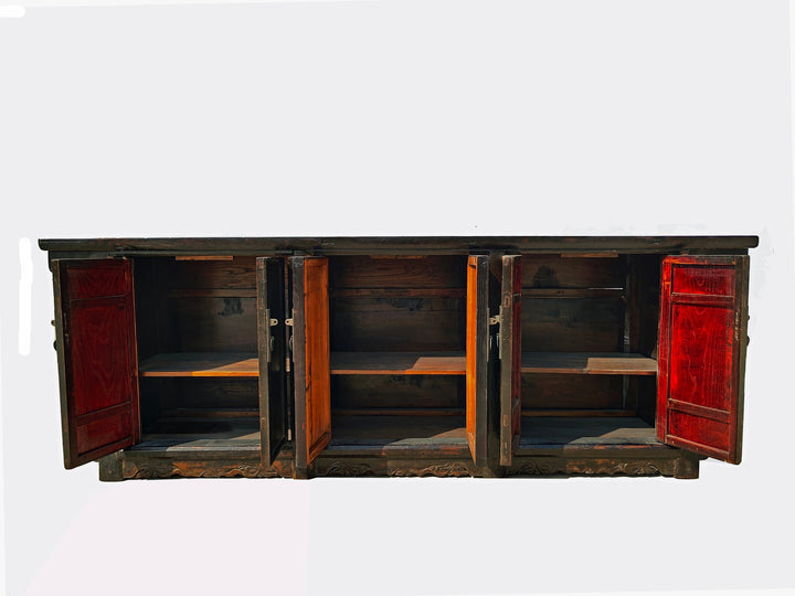 95" Long Large Antique Chinese Shanxi Sideboard