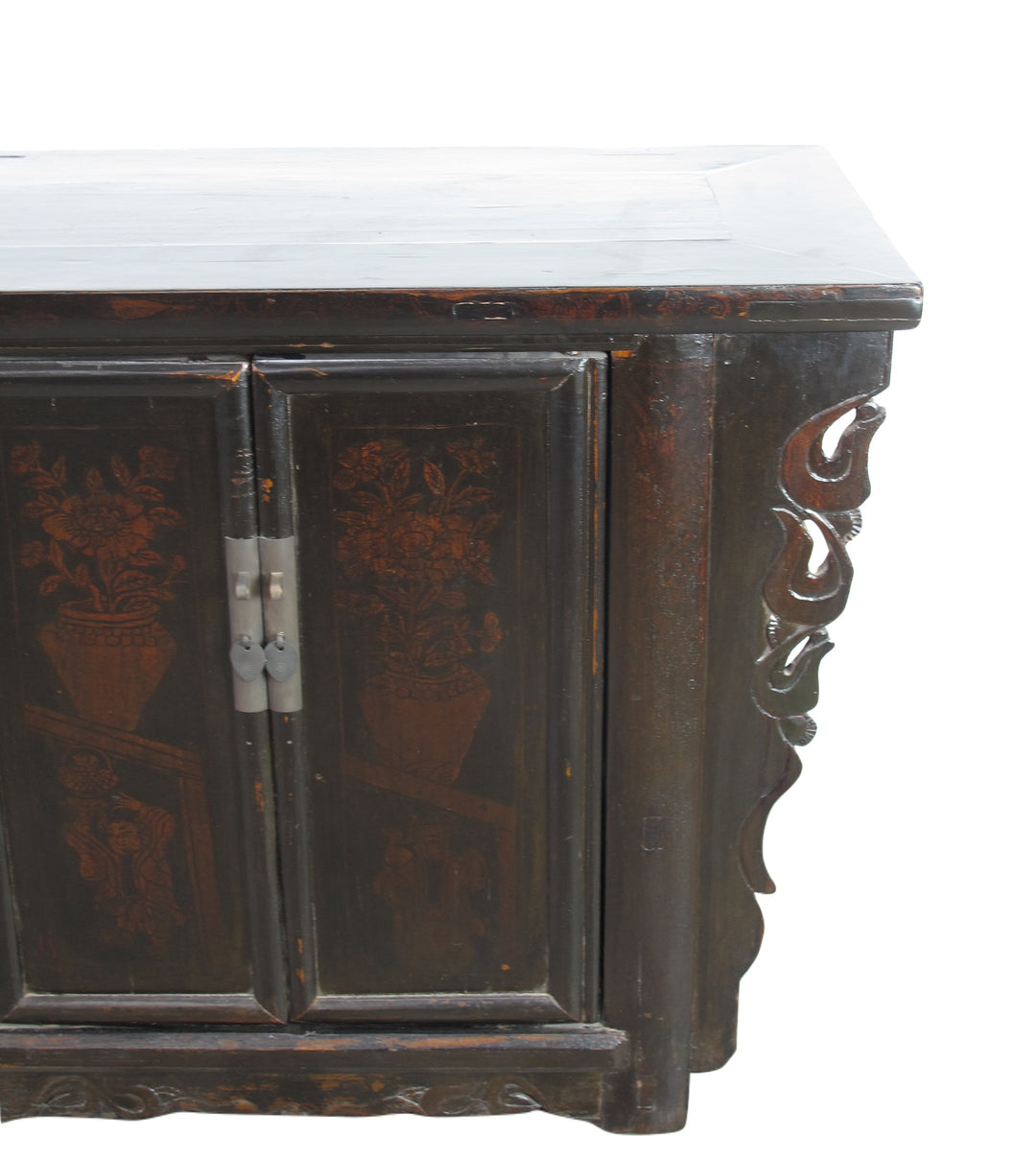 95" Long Large Antique Chinese Shanxi Sideboard