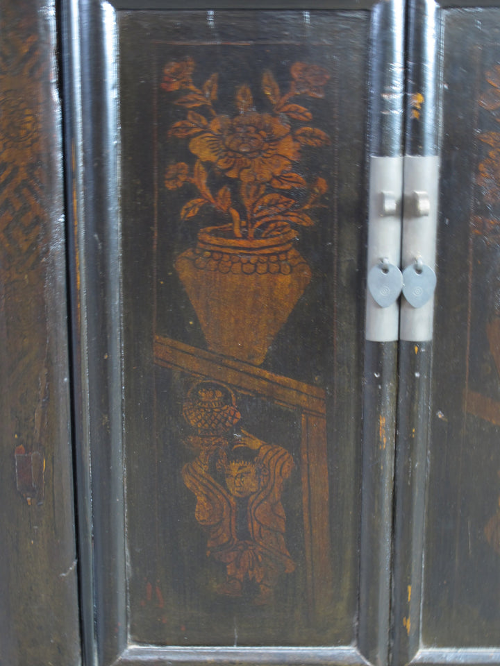95" Long Large Antique Chinese Shanxi Sideboard