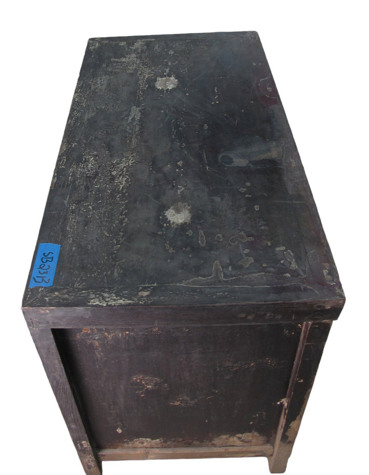 Dark Brown Antique Chinese Sideboard