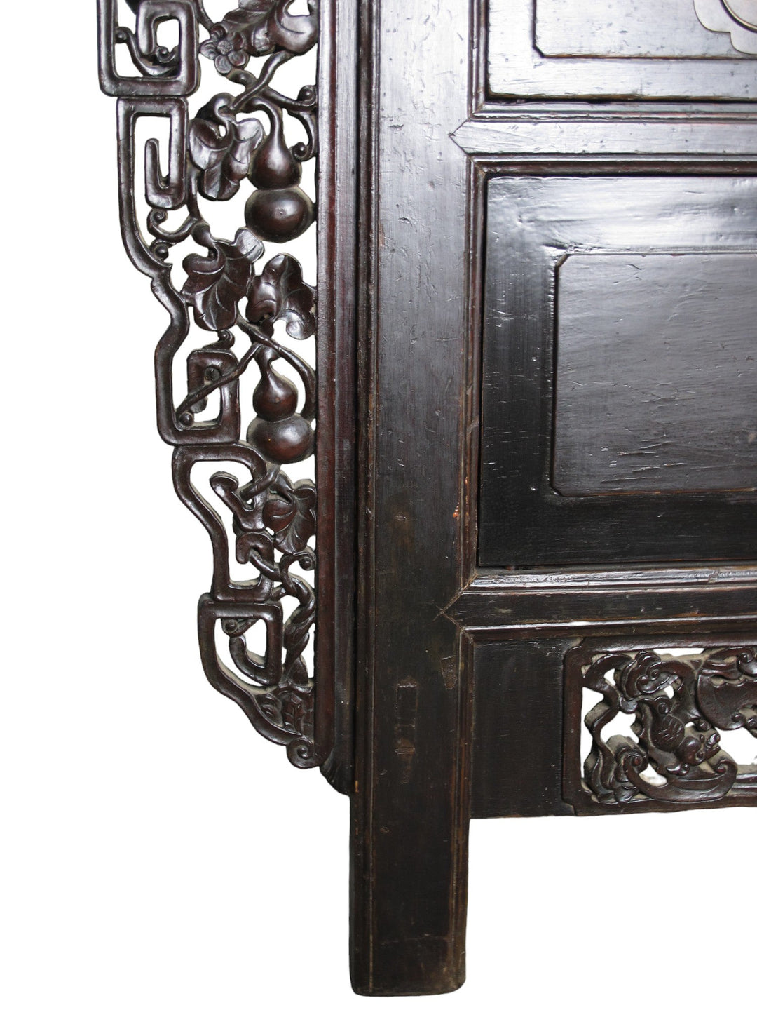Antique Hand Carved Chinese Sideboard