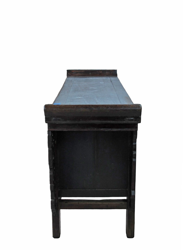 Antique Hand Carved Chinese Sideboard