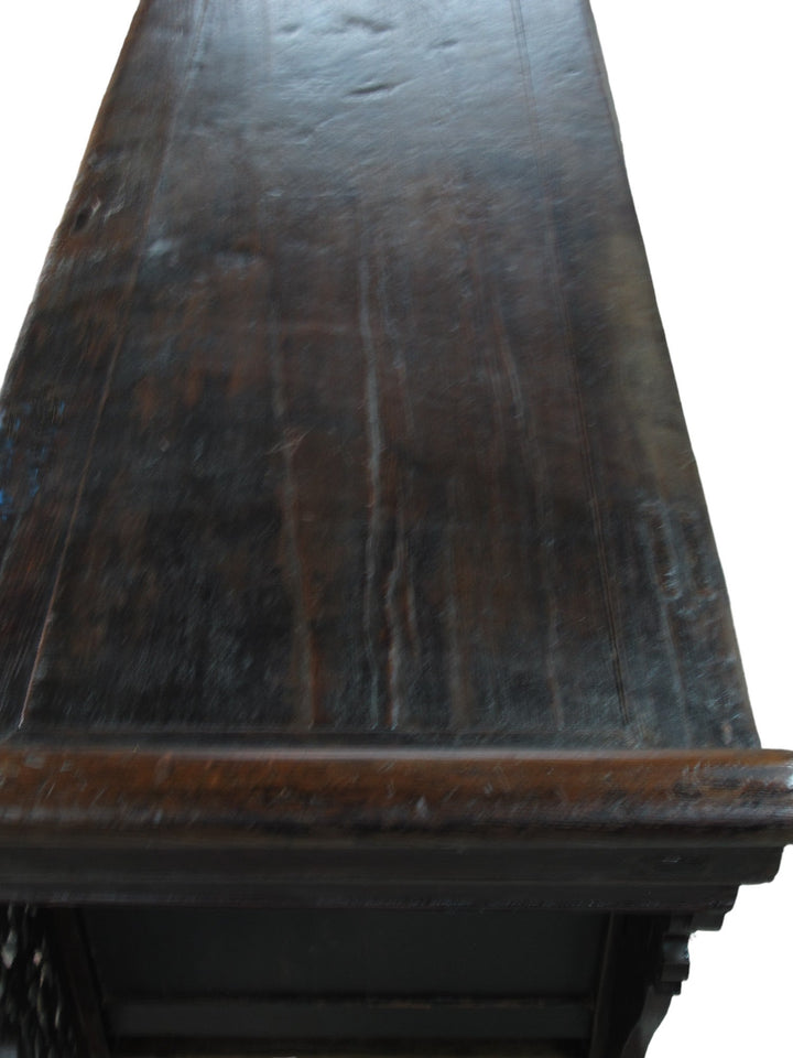 Antique Hand Carved Chinese Sideboard