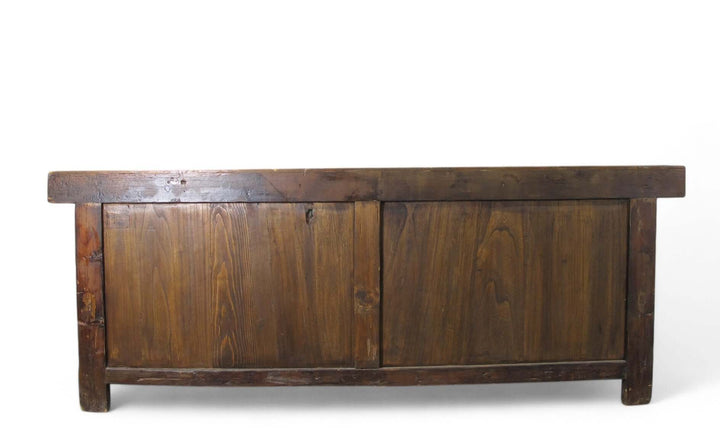 Z-Hand Painted 98" Inch Long Asian Buffet Sideboard
