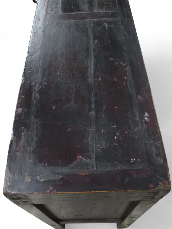 Hand Painted 4 Panel-Door Sideboard