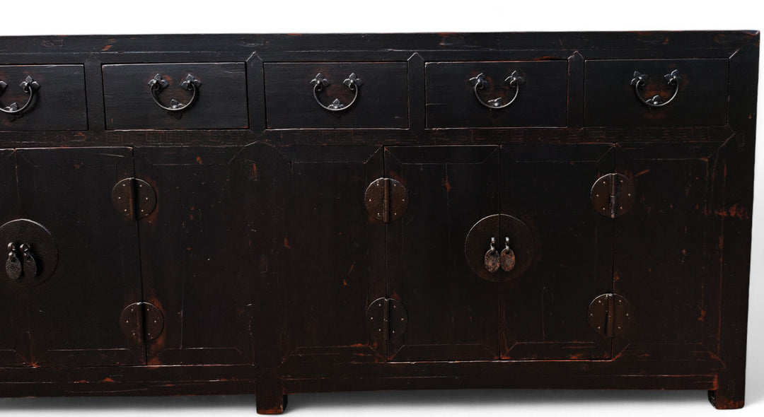 Late 18th Century Antique Buffet Sideboard with 6 drawers