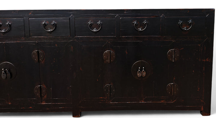 Late 18th Century Antique Buffet Sideboard with 6 drawers
