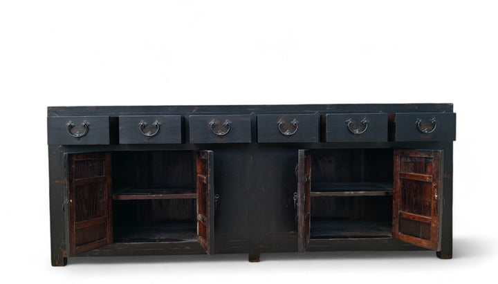 Late 18th Century Antique Buffet Sideboard with 6 drawers