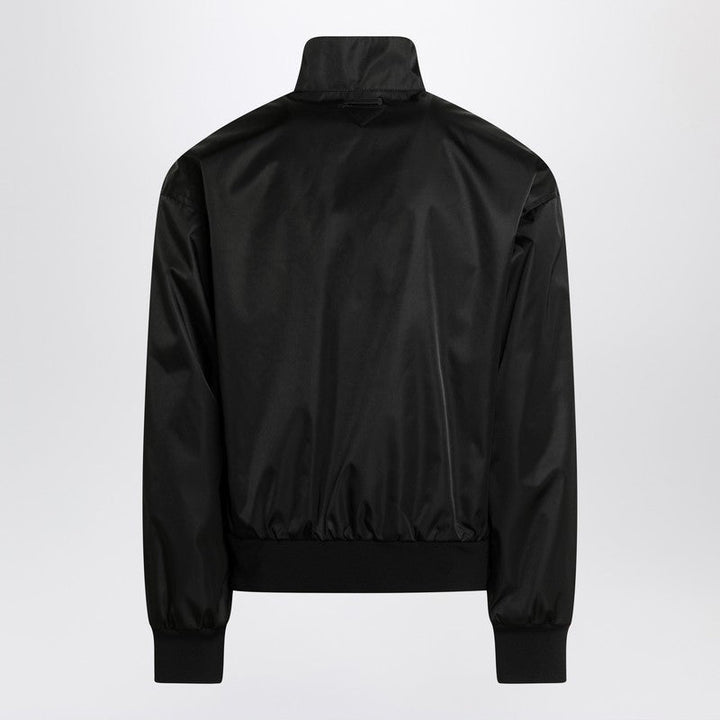 Prada Black Jacket In Re-Nylon Men