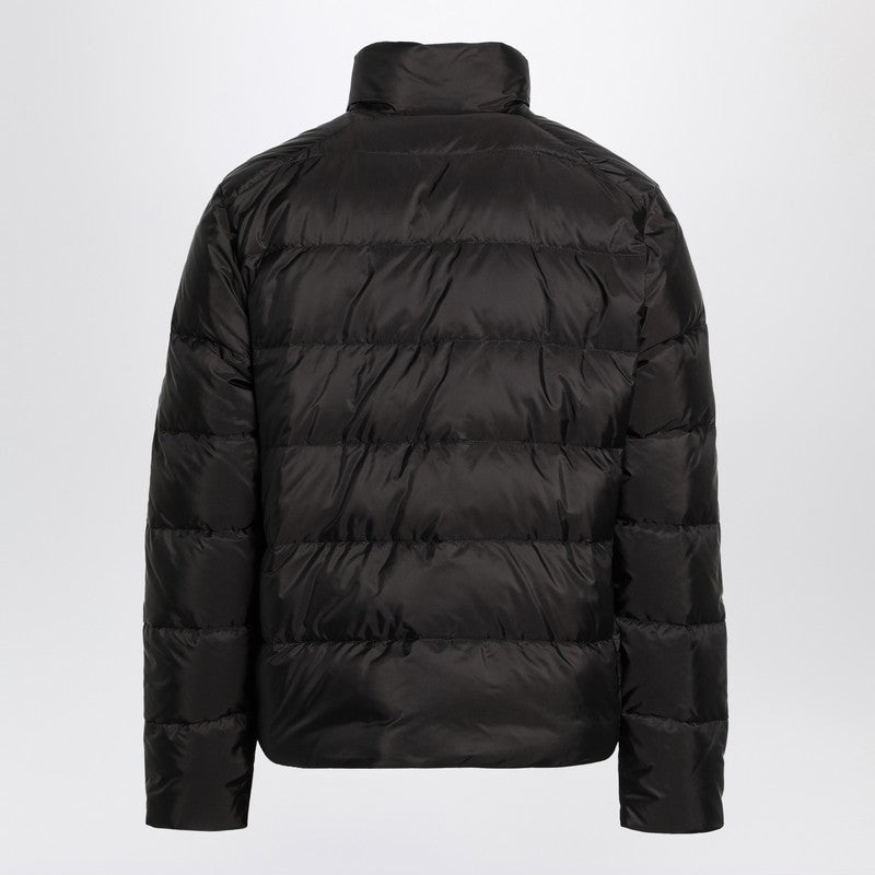 Prada Black Zip-Up Jacket In Re-Nylon Men