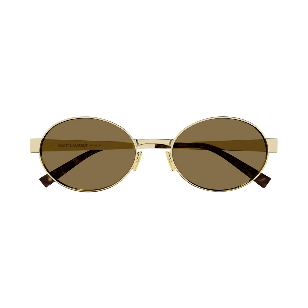 SAINT LAURENT Elegant Metal Frame Sunglasses for Women