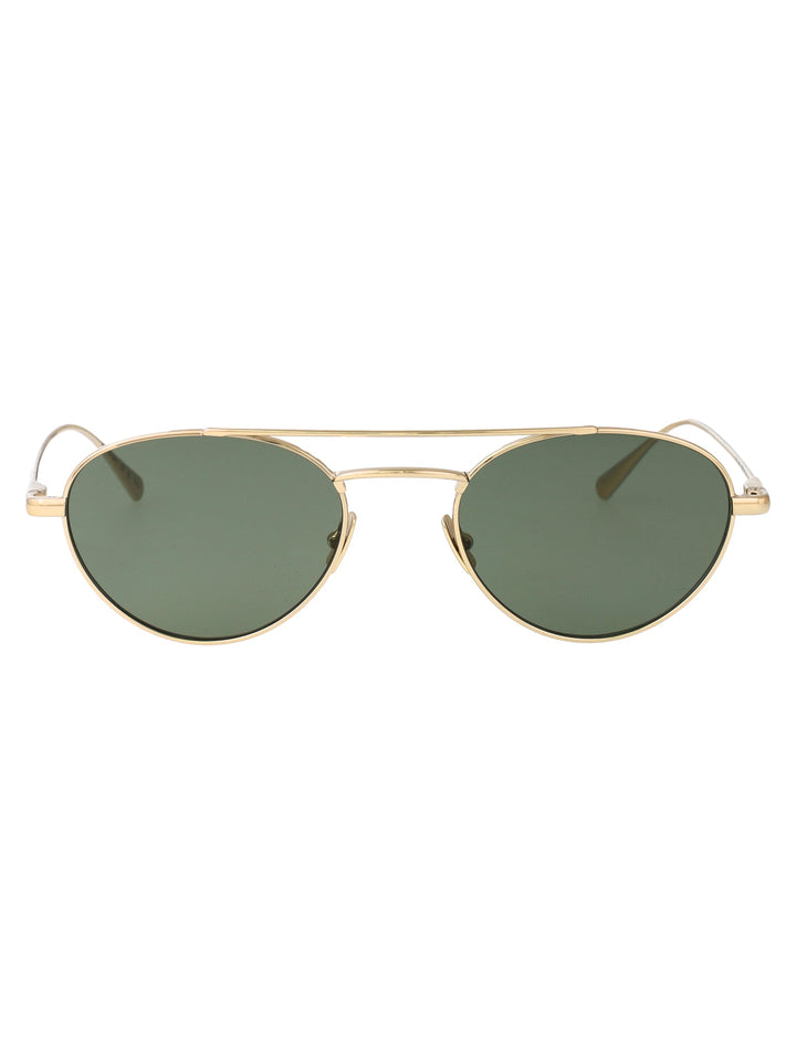 SAINT LAURENT Chic Metal Frame Sunglasses for Women