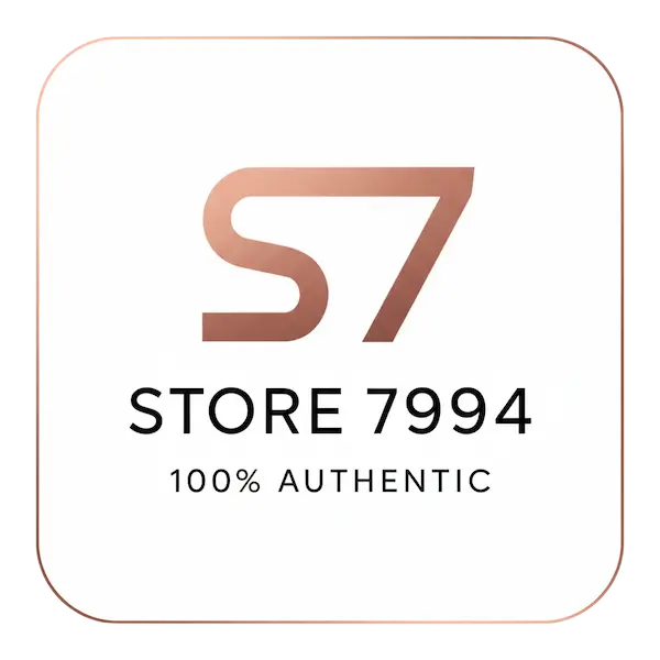 S7 logo with 'STORE 7994' and '100% Authentic' text on a white background