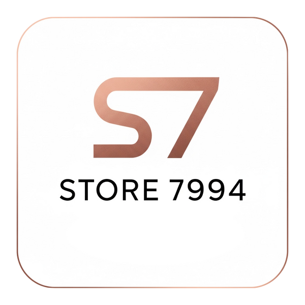 Logo with 'S7' and 'STORE 7994' text on a white background