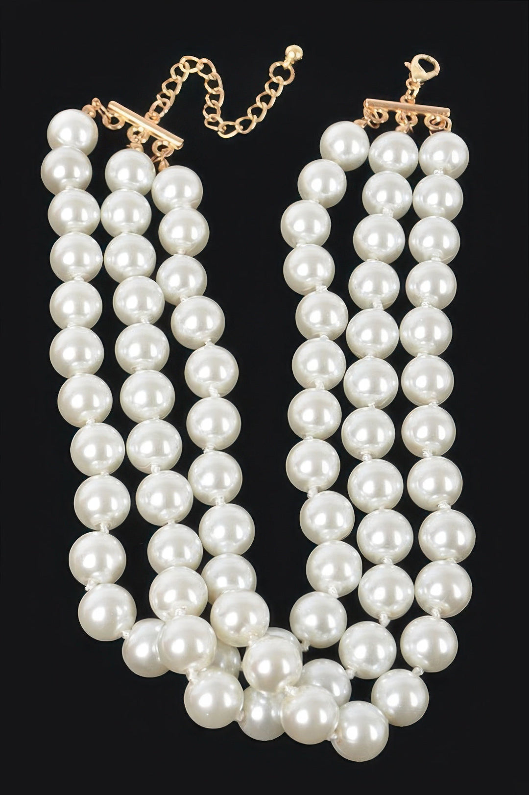 SUTTON PLACE Faux Pearl Necklace &amp; Earring Set: BYMANYC ® New York