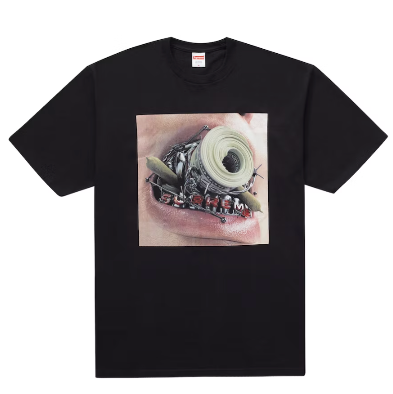 Supreme "Braces" Tee (Black)