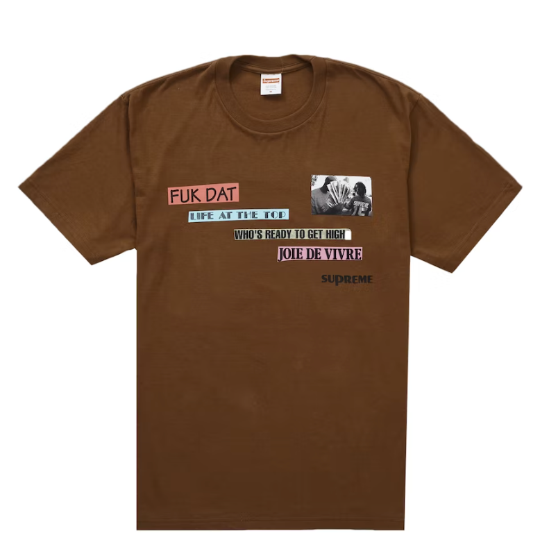 Supreme "Joie De Vivre" Tee (Brown)
