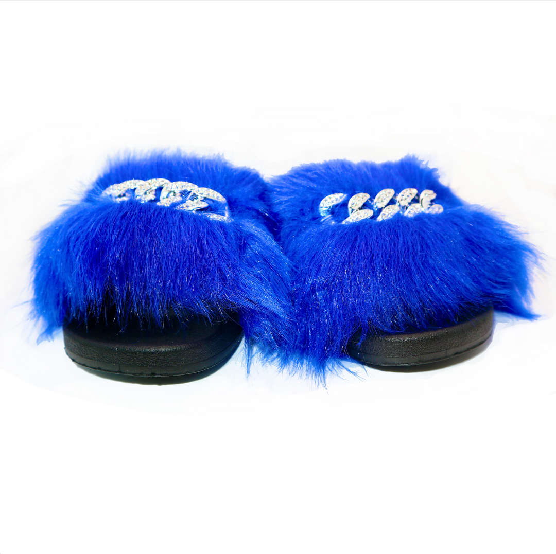 Michaela V Pupa Slippers — Blue