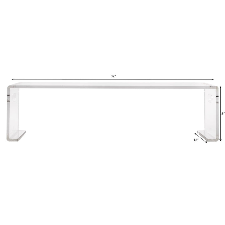 Acrylic Shoe Shelf