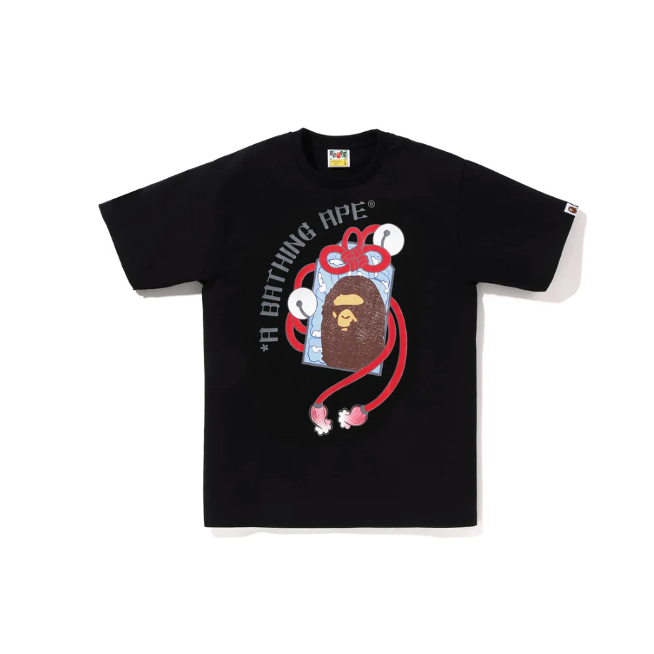 BAPE JAPANESE TRADITIONAL CHARM TEE (BLACK)