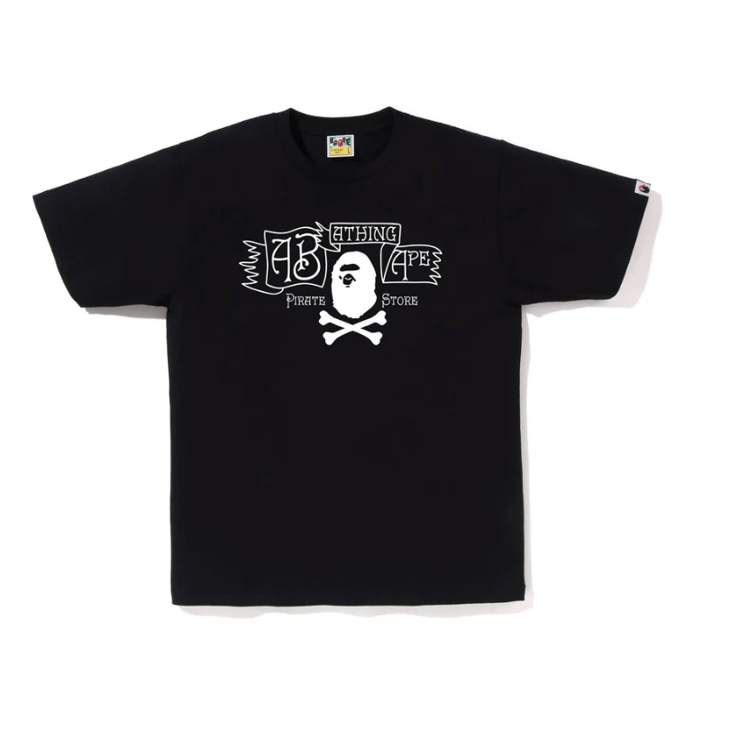 BAPE Ape Crossbone Logo tee (Black)