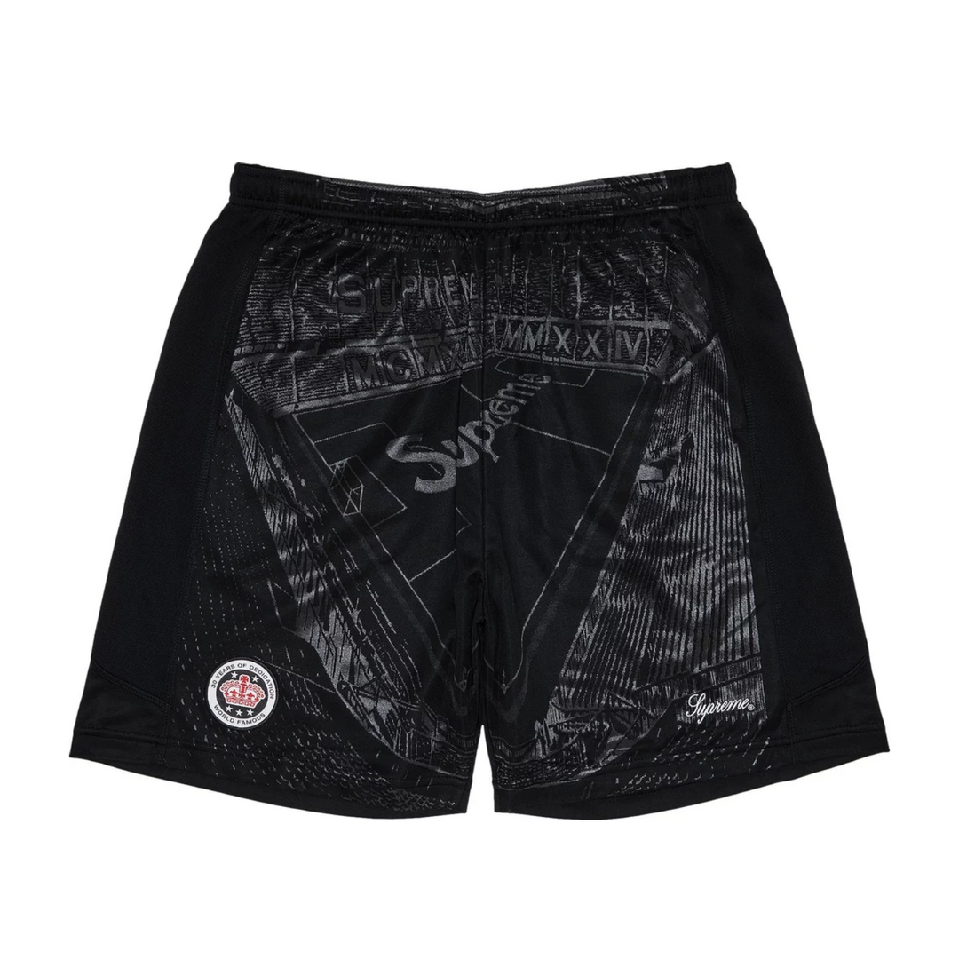 Supreme Jacquard Soccer Short Black